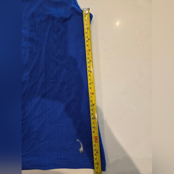 Lacoa Royal Blue Mesh Racerback Tank in XL - Picture 8 of 8